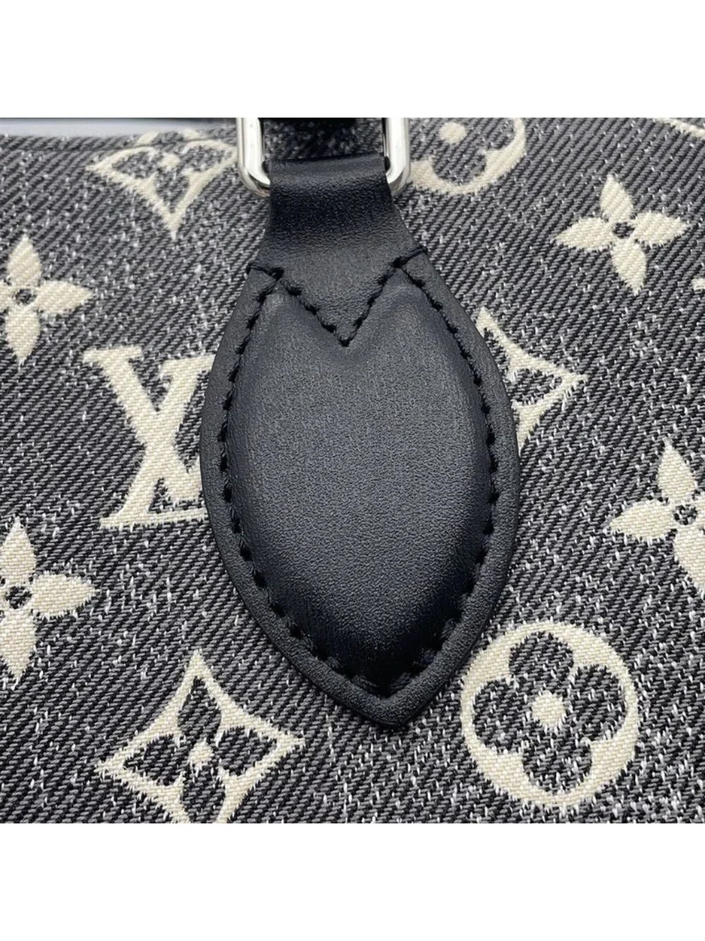 Louis Vuitton Tote Monogram Jacquard Denim On The Go MM